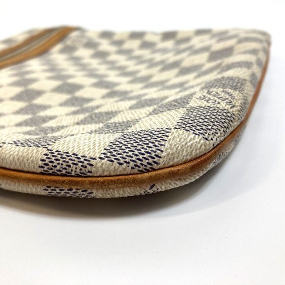 LOUIS VUITTON N51112 DamierAzur Pochette Bosphore Crossbody Shoulder Bag White - Picture 7 of 16